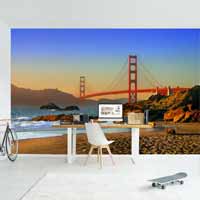 Fototapete Skyline - Golden Gate Bridge