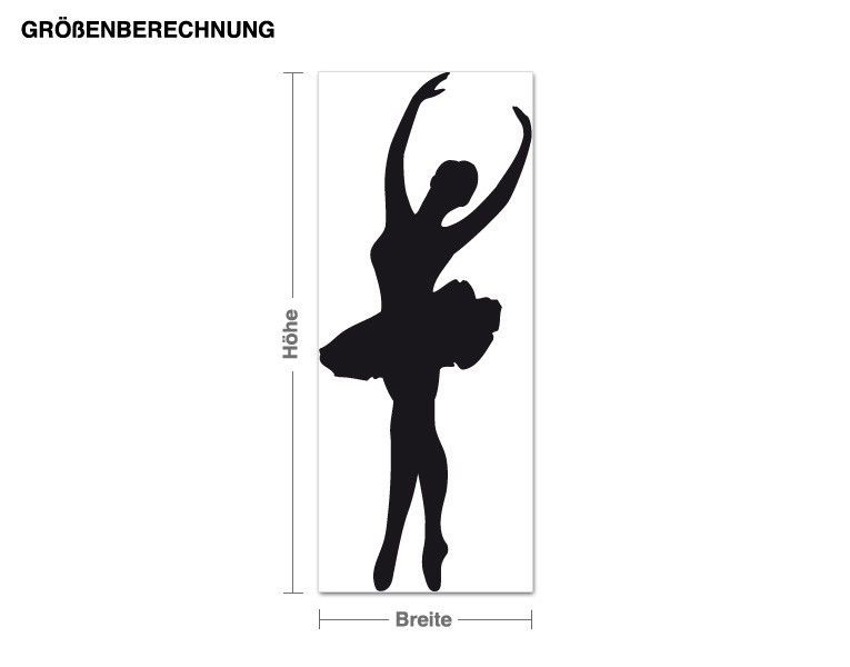 Ballett tanzt Wandtattoo kaufen