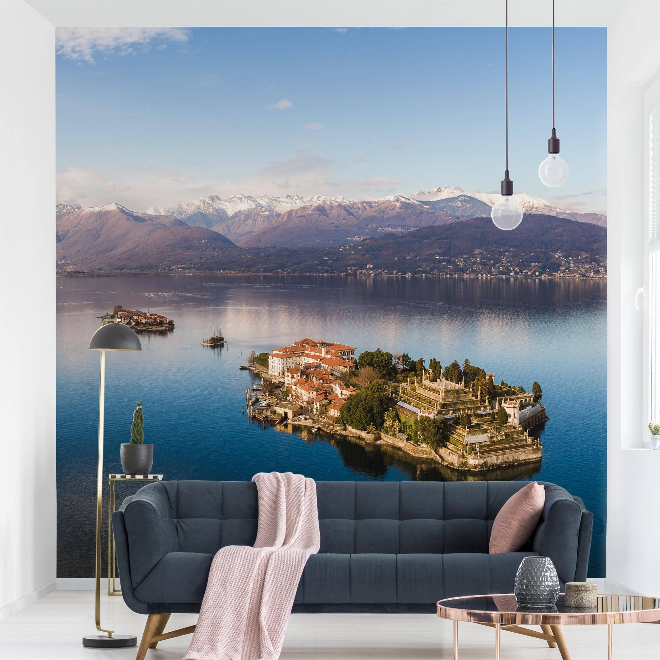 Insel Isola Bella in Italien Fototapete kaufen | Poster