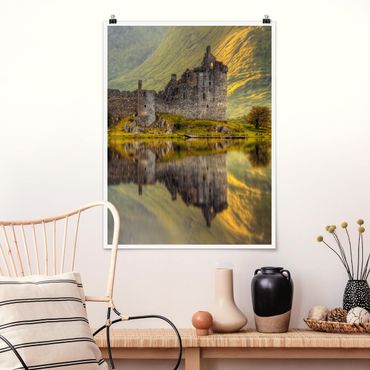 Poster - Kilchurn Castle in Schottland - Hochformat 3:4