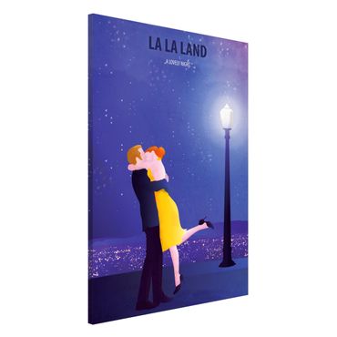 Magnettafel - Filmposter La La Land II - Memoboard Hochformat 3:2