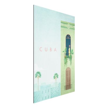 Alu-Dibond - Reiseposter - Cuba - Querformat