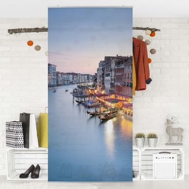 Raumteiler - Abendstimmung auf Canal Grande in Venedig 250x120cm