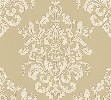 A.S. Création Mustertapete Hermitage 10 in Beige, Metallic