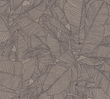 A.S. Création Mustertapete Linen Style in Beige, Grau, Schwarz