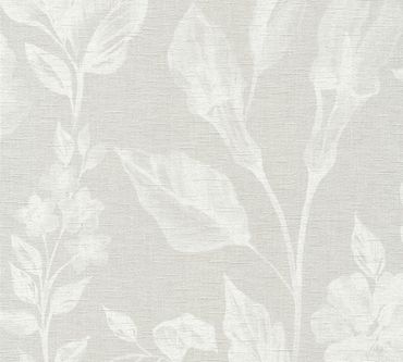 A.S. Création Mustertapete Linen Style in Beige, Grau, Weiß