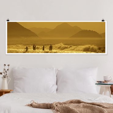 Poster - Goldküste - Panorama Querformat