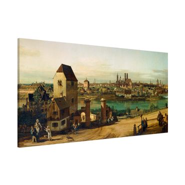 Magnettafel - Bernardo Bellotto - München - Memoboard Panorama Querformat 1:2