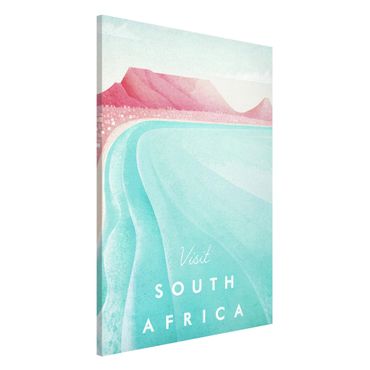 Magnettafel - Reiseposter - Südafrika - Memoboard Hochformat 3:2