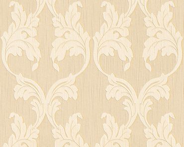 Architects Paper Mustertapete Tessuto in Beige, Gelb