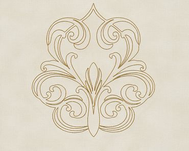 Architects Paper Mustertapete Nobile in Creme, Metallic