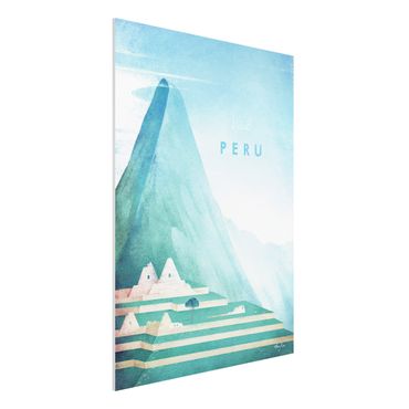 Forex Fine Art Print - Reiseposter - Peru - Hochformat 4:3