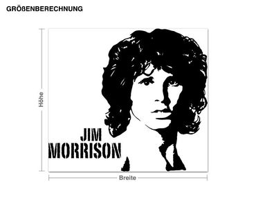 Wandtattoo Jim Morrison