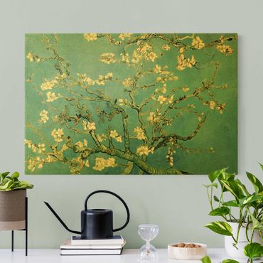 Leinwandbild Gold - Vincent van Gogh - Mandelblüte - Querformat 3:2