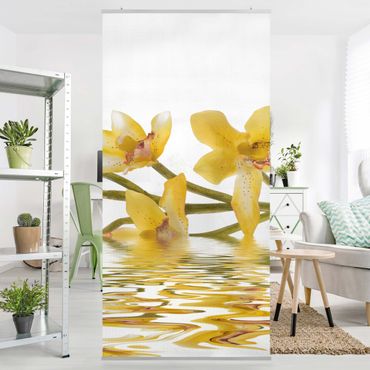 Raumteiler - Saffron Orchid Waters 250x120cm