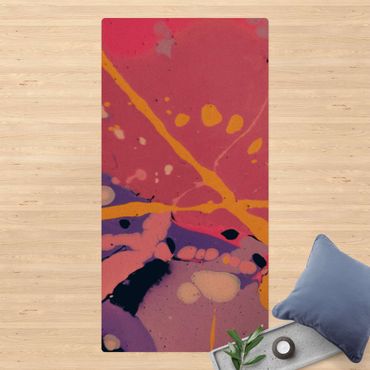 Kork-Teppich - Abstrakte Farblandschaft - Hochformat 1:2