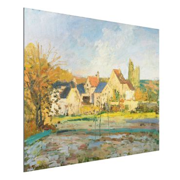 Alu-Dibond Bild - Camille Pissarro - Landschaft bei Pontoise