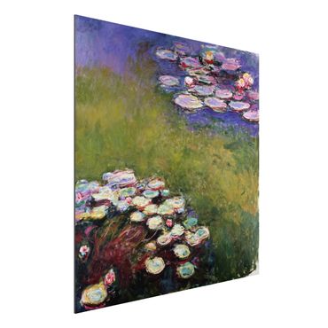Alu-Dibond Bild - Claude Monet - Seerosen