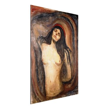 Alu-Dibond Bild - Edvard Munch - Madonna
