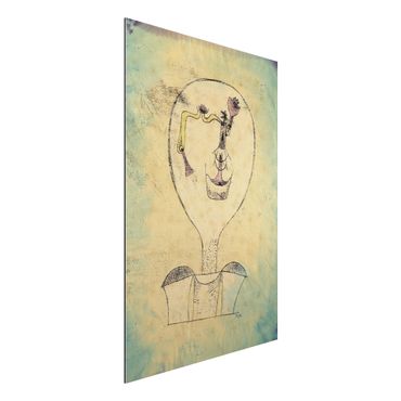 Alu-Dibond Bild - Paul Klee - Die Knospe des Lächelns