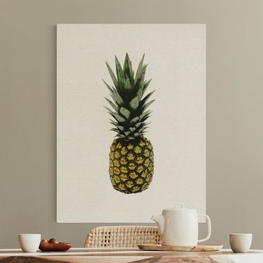 Leinwandbild Natur - Ananas - Hochformat 3:4