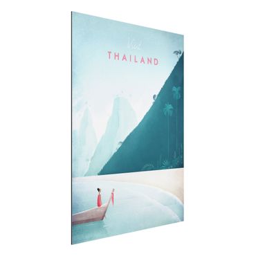 Aluminium Print - Reiseposter - Thailand - Hochformat 4:3