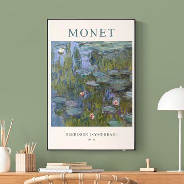 Akustik-Wechselbild - Claude Monet - Seerosen (Nympheas) - Museumsedition