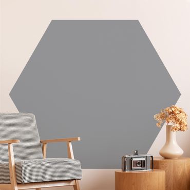 Hexagon Mustertapete selbstklebend - Colour Cool Grey