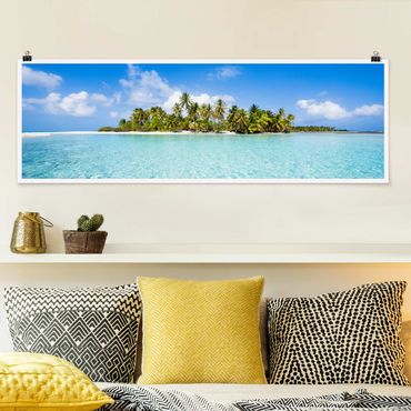 Poster - Crystal Clear Water - Panorama 3:1