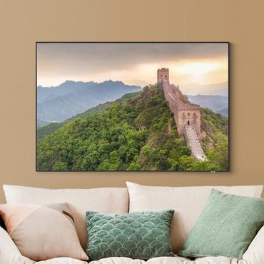 Wechselbild - Die unendliche Mauer von China