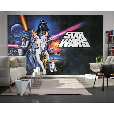 Disney Kindertapete - Star Wars Poster Classic 1 - Komar Fototapete Quer