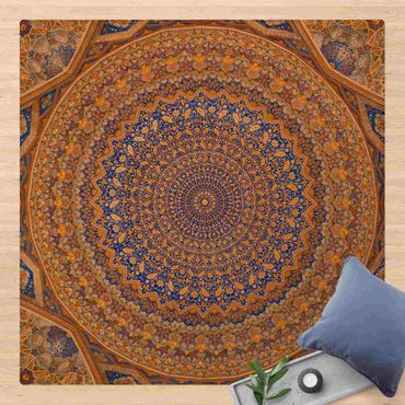 Kork-Teppich - Dome of the Mosque - Quadrat 1:1