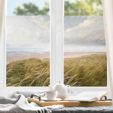 Fensterfolie - Sichtschutz - Dünentraum - Fensterbilder