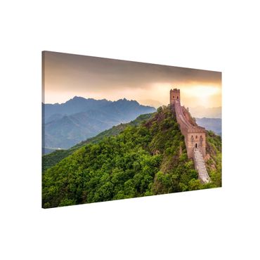 Magnettafel - Die unendliche Mauer von China - Hochformat 3:2