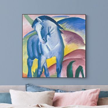 Wechselbild - Franz Marc - Blaues Pferd