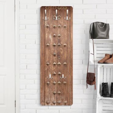Garderobe - Rustikale spanische Holztür