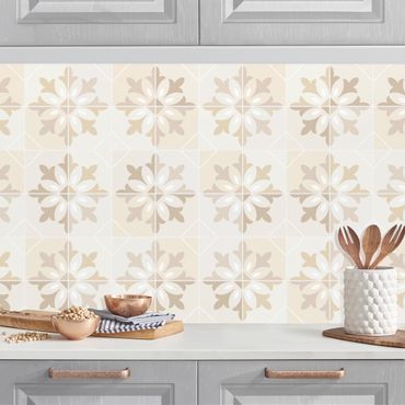 Küchenrückwand - Geometrische Fliesen - Matera