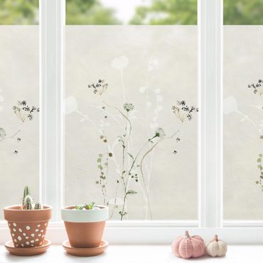 Fensterfolie - Sichtschutz - Japanisches Ikebana II - Fensterbilder