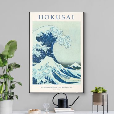 Wechselbild - Katsushika Hokusai - Die grosse Welle von Kanagawa - Museumsedition