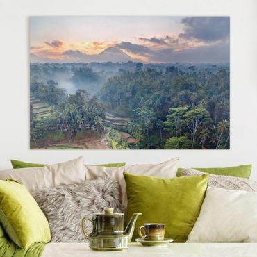 Leinwandbild - Landschaft in Bali - Querformat 3:2