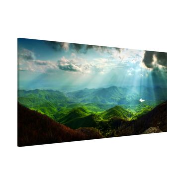 Magnettafel - Heavenly Ground - Memoboard Panorama Quer