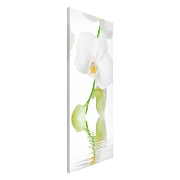 Magnettafel - Wellness Orchidee - Blumenbild Memoboard Panorama Hoch