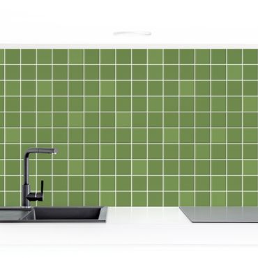 Küchenrückwand - Mosaik Fliesen - Grün