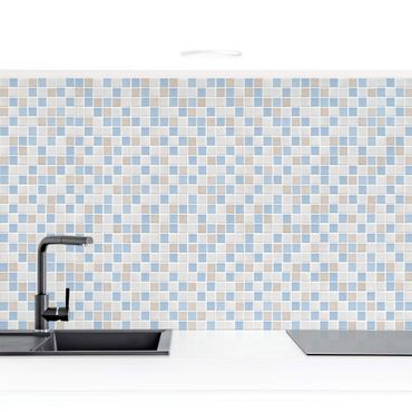 Küchenrückwand - Mosaikfliesen Meersand