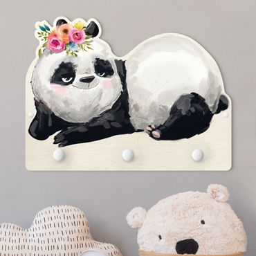 Kindergarderobe Holz - Panda Brian