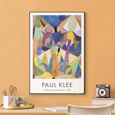 Wechselbild - Paul Klee - Mildtropische Landschaft - Museumsedition