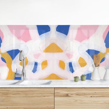 Küchenrückwand - Pinke Limonade