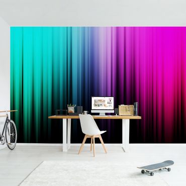 Fototapete - Rainbow Display