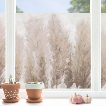 Fensterfolie - Sichtschutz - Sehnsucht nach Ruhe - Fensterbilder