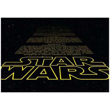 Fototapeten - Star Wars - Film Intro